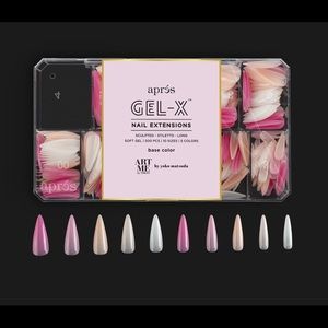 APRES Gel X Base Tips BOX (Stiletto Medium)* NEW🔥